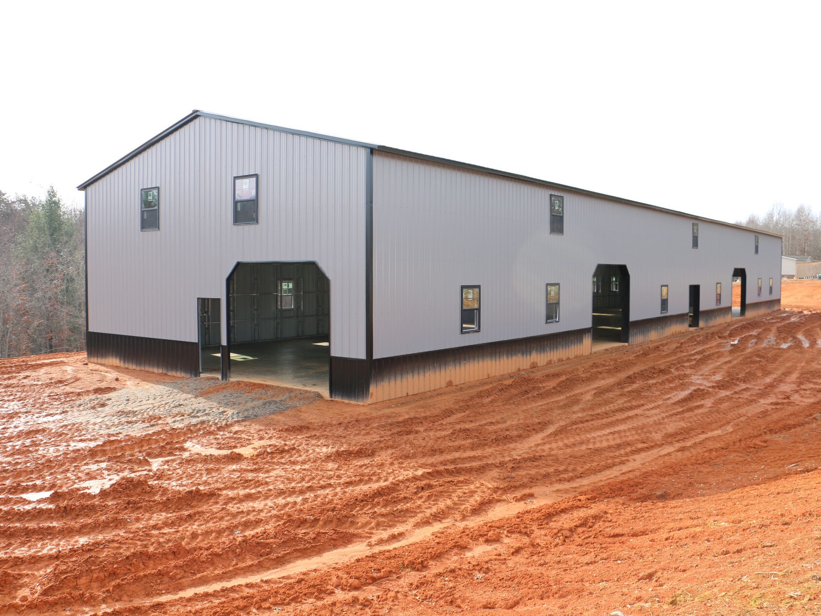 40x160x18 Clear Span Commerical Building-461